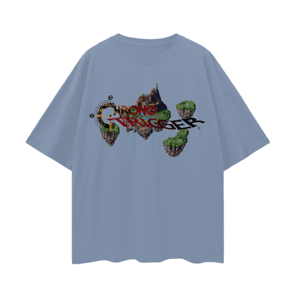 Chrono Trigger Zeal T-Shirt – Oversized RPG Classic Tee, 100% Cotton Unisex Loose Fit, Dreamlike Fantasy Aesthetic, High-Quality Print