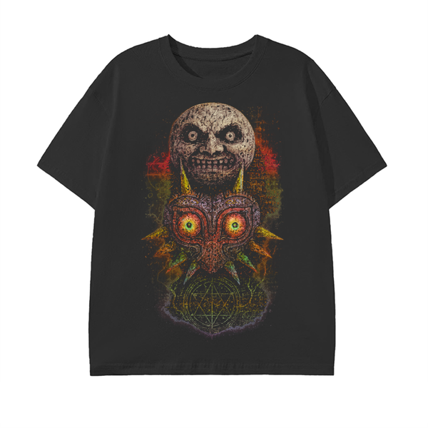 Majora's Mask Zelda Retro Game Tee, 100% Cotton Unisex T-Shirt