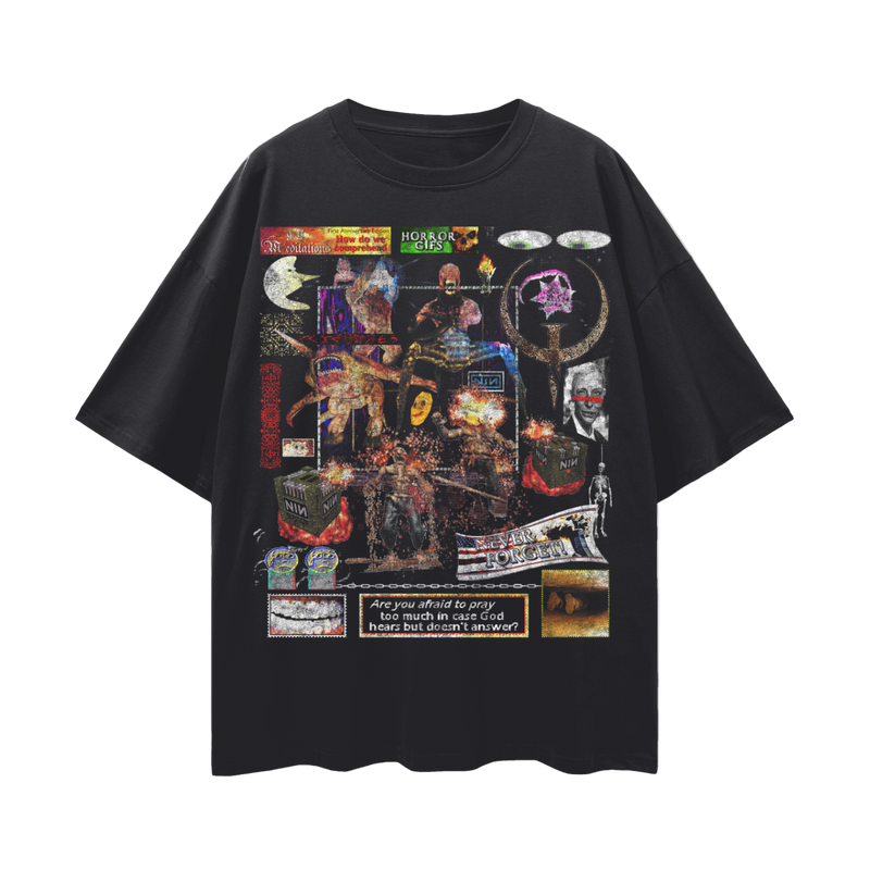 Vintage Quake Geocities T-Shirt: 1997 Netcore Tee, Cybergrunge Style