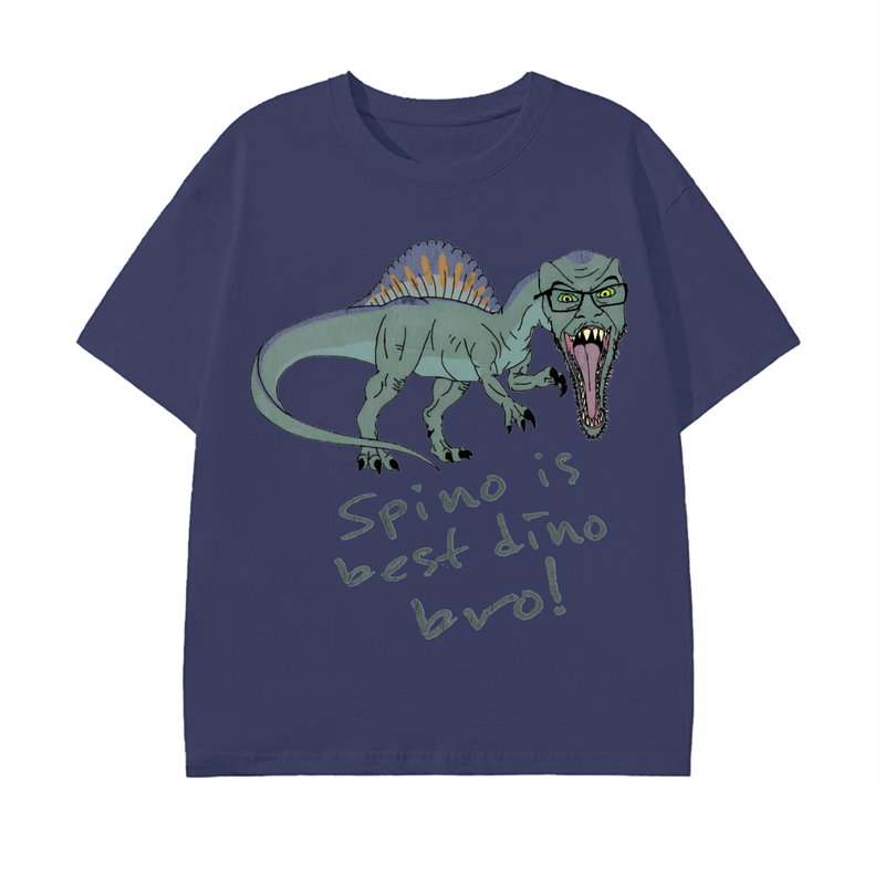 Spinosaurus Chud Cotton Unisex T-Shirt