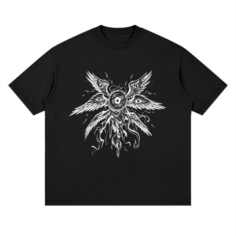 Angel Loose Drop Shoulder T-Shirt