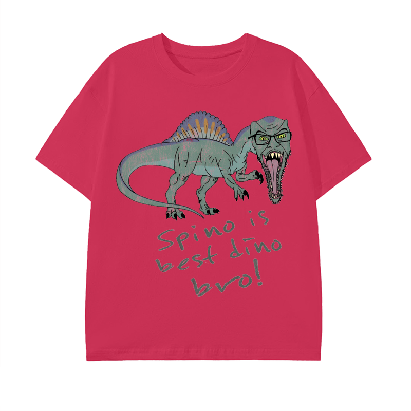 Spinosaurus Chud Cotton Unisex T-Shirt