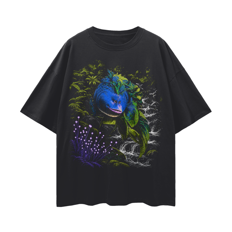 Streetwear Loose Drop Shoulder T-Shirt