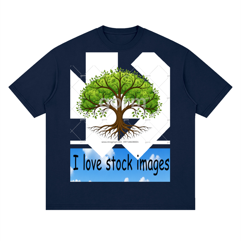 i love clipart tee Hyperrealism Webcore Stock Image Post-Internet Cotton T-Shirt