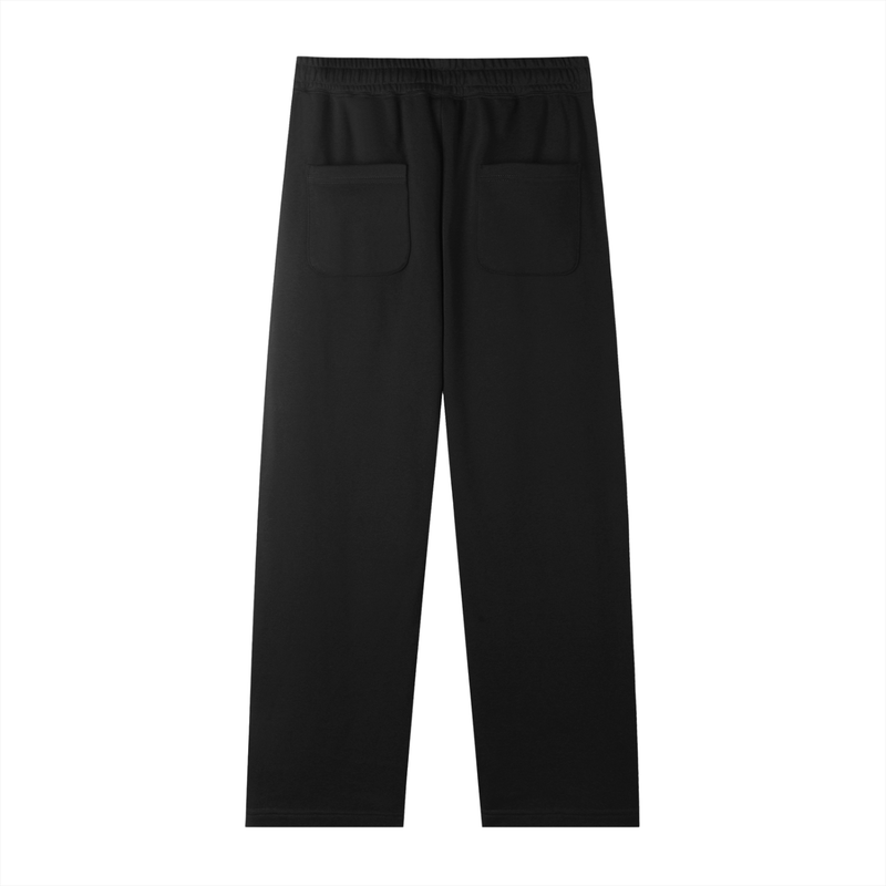 Neo Tribal Sigilism Essential Straight-Leg Dark Bio-Organic Sweatpants – Ethereal Goth Sigil Graphic Joggers