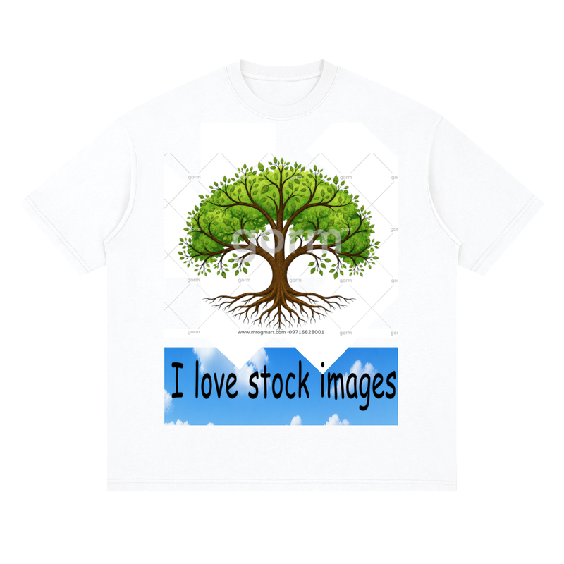 i love clipart tee Hyperrealism Webcore Stock Image Post-Internet Cotton T-Shirt
