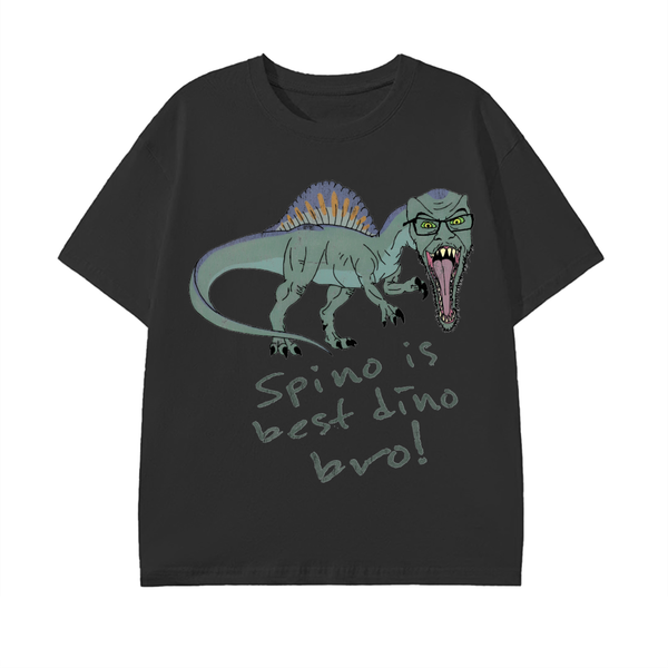 Spinosaurus Chud Cotton Unisex T-Shirt