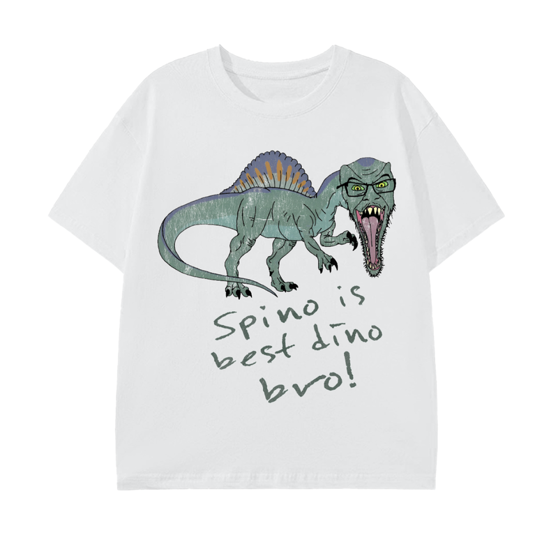 Spinosaurus Chud Cotton Unisex T-Shirt