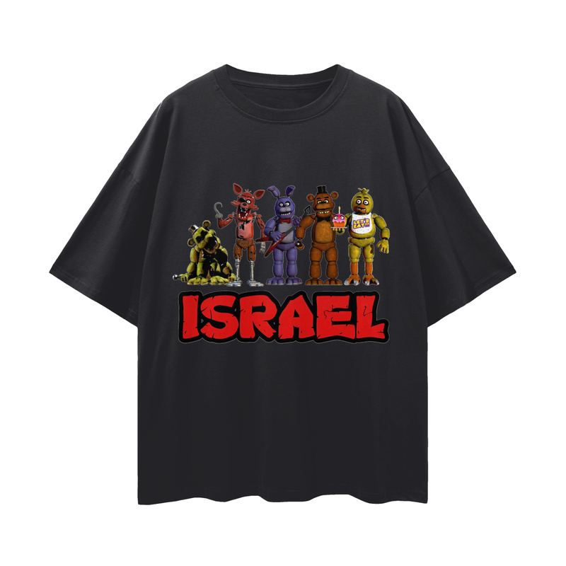 Fnaf israel Loose Drop Shoulder T-Shirt