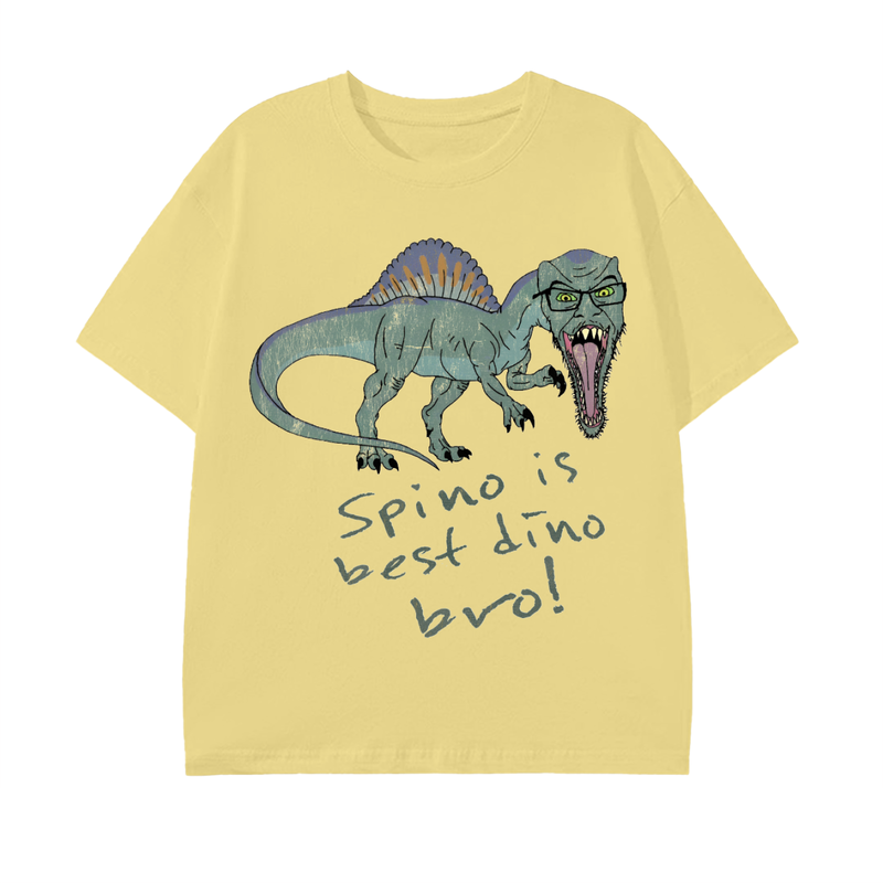 Spinosaurus Chud Cotton Unisex T-Shirt