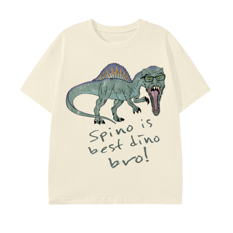 Spinosaurus Chud Cotton Unisex T-Shirt