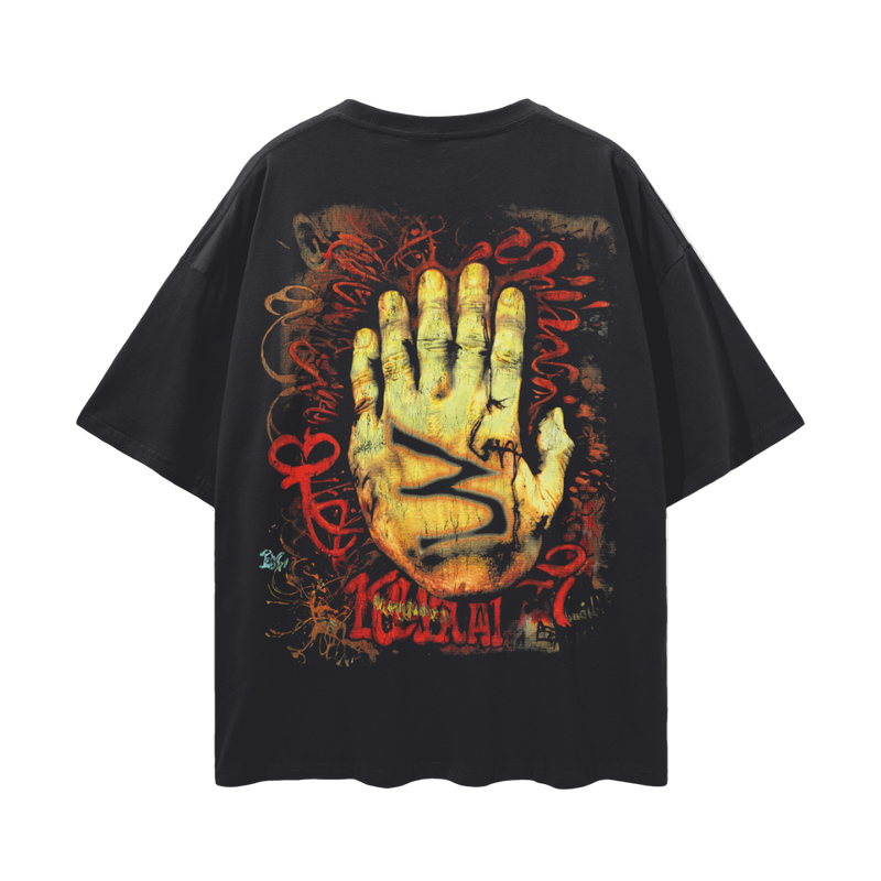 Bill Cipher Streetwear T-Shirt – Oversized 100% Cotton Cartoon Shirt