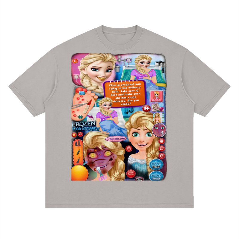 Elsa Golden Flash Game Graphic Tee