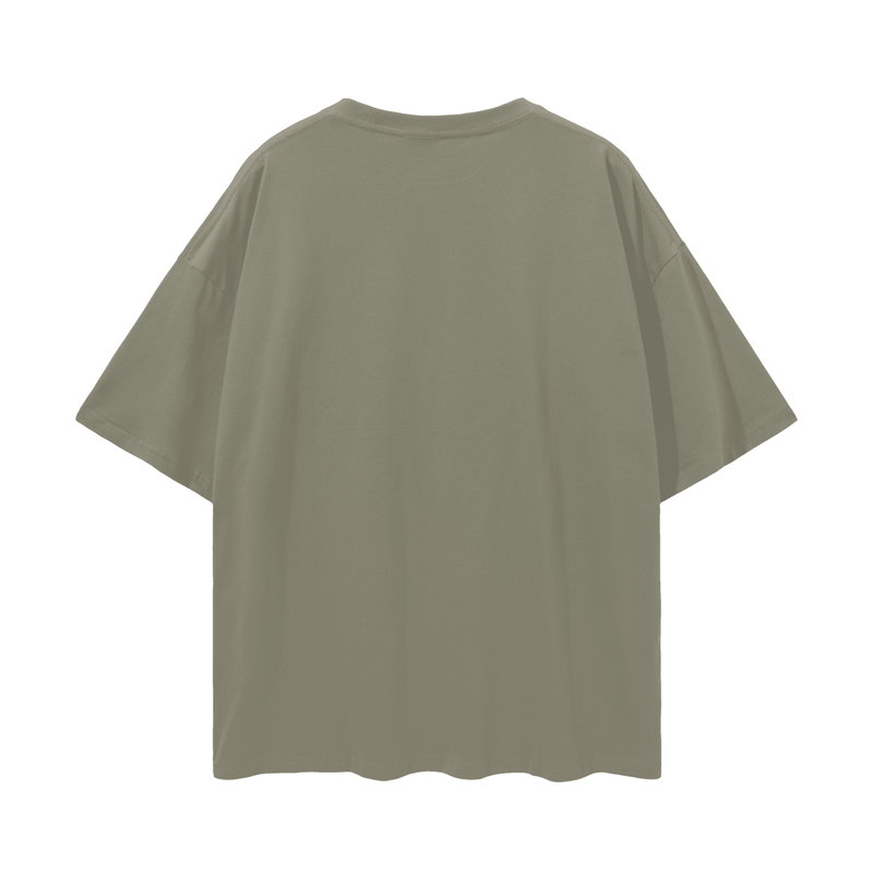 fun dog Loose Drop Shoulder T-Shirt