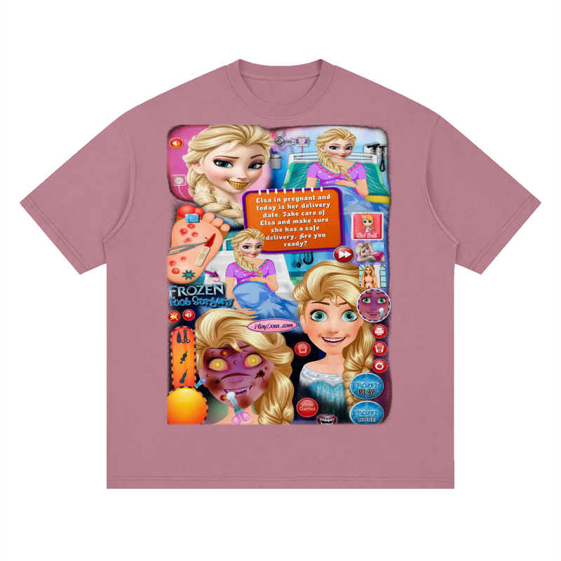 Elsa Golden Flash Game Graphic Tee