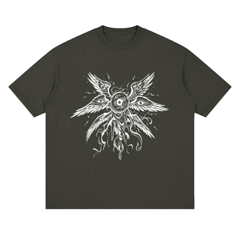 Angel Loose Drop Shoulder T-Shirt