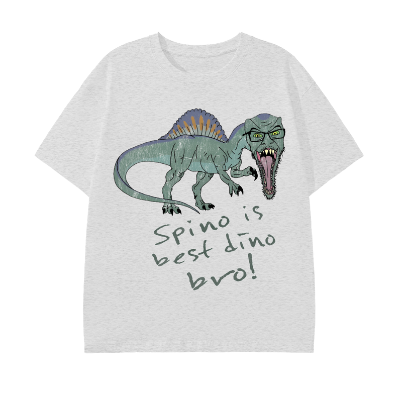 Spinosaurus Chud Cotton Unisex T-Shirt