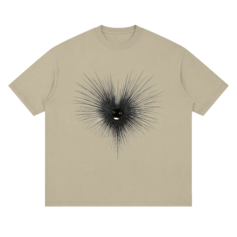 cat whisker heart T-Shirt