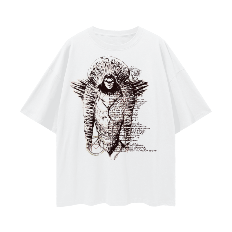 Fear and Hunger T-Shirt – Dark RPG Horror Tee, Cult Indie Game Shirt, 100% Cotton Oversized Fit