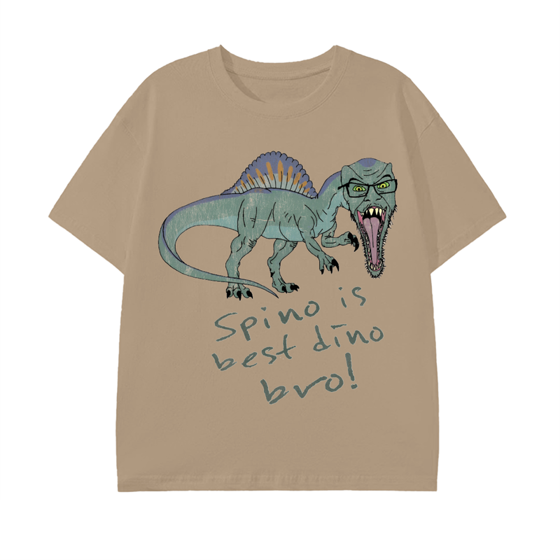 Spinosaurus Chud Cotton Unisex T-Shirt