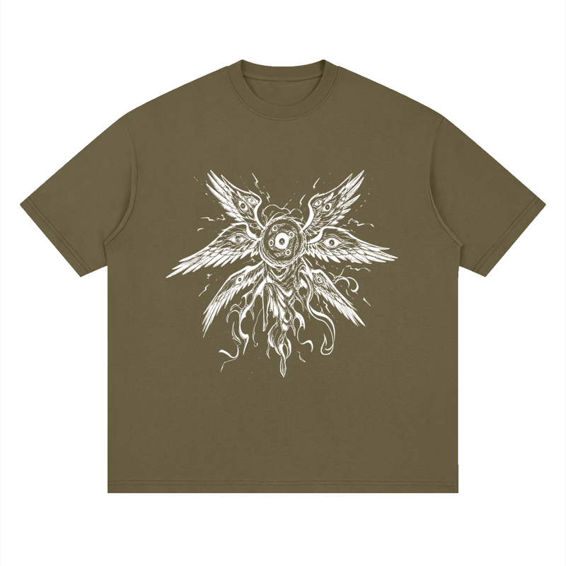Angel Loose Drop Shoulder T-Shirt