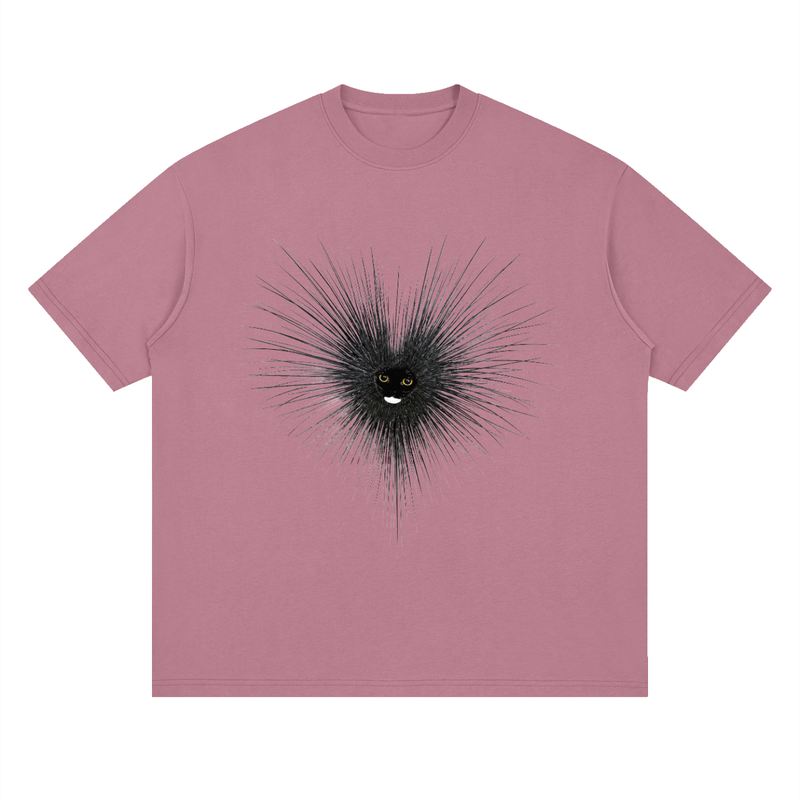 cat whisker heart T-Shirt