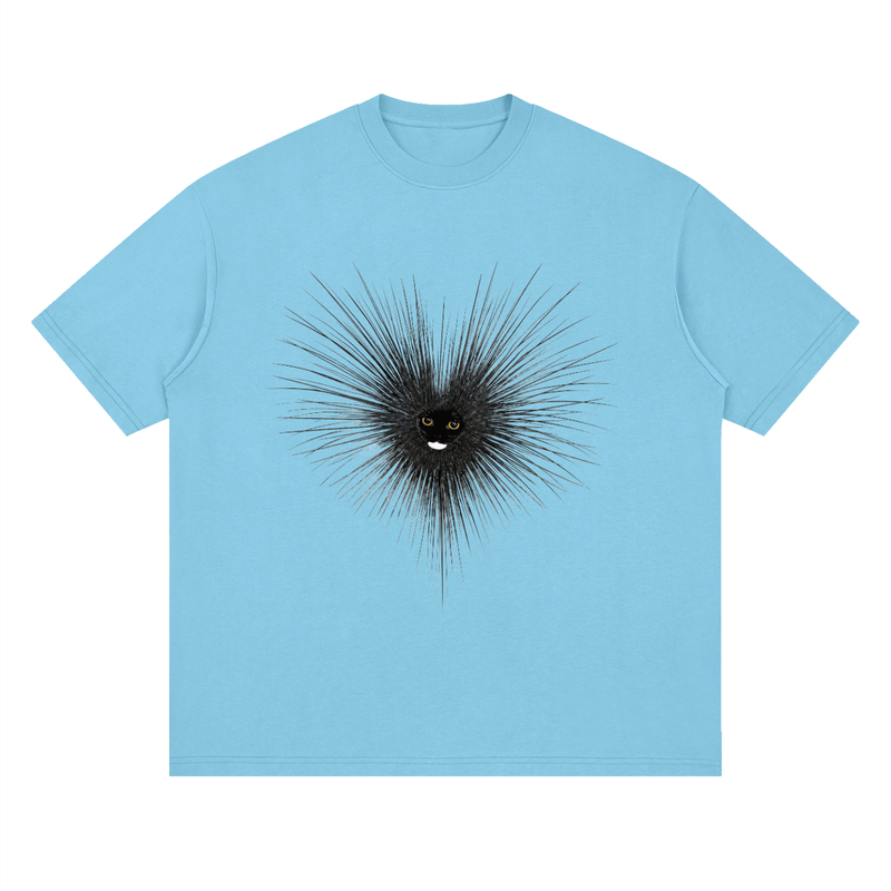 cat whisker heart T-Shirt