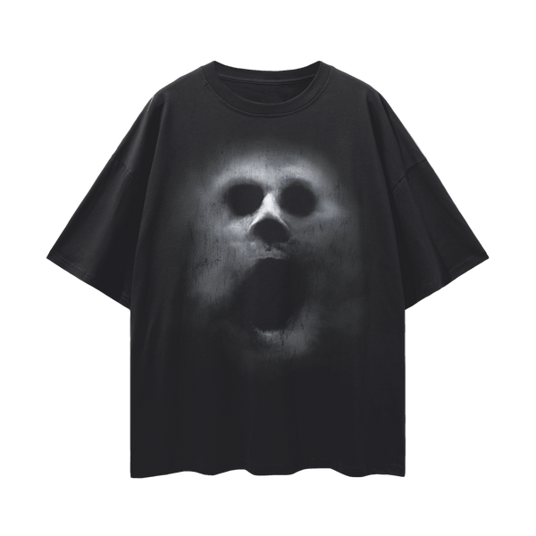 Really Scary Ghost Loose Drop Shoulder T-Shirt