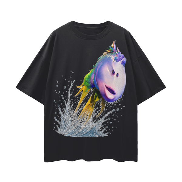Streetwear Loose Drop Shoulder T-Shirt