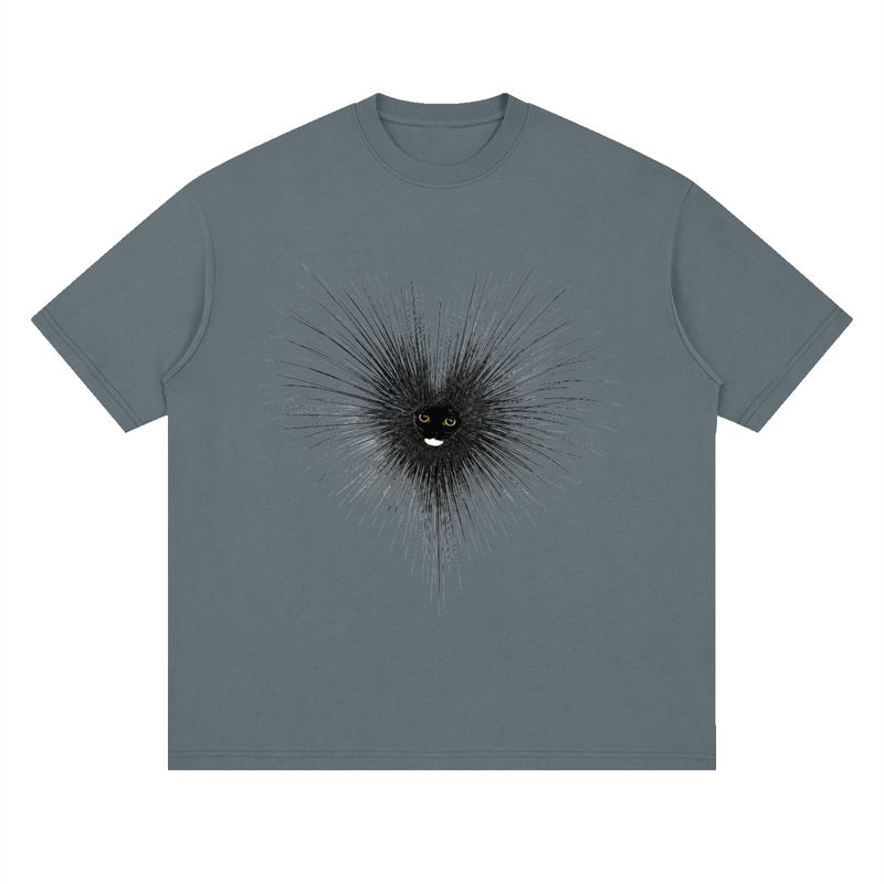 cat whisker heart T-Shirt