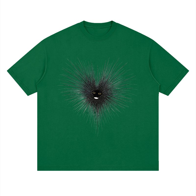 cat whisker heart T-Shirt