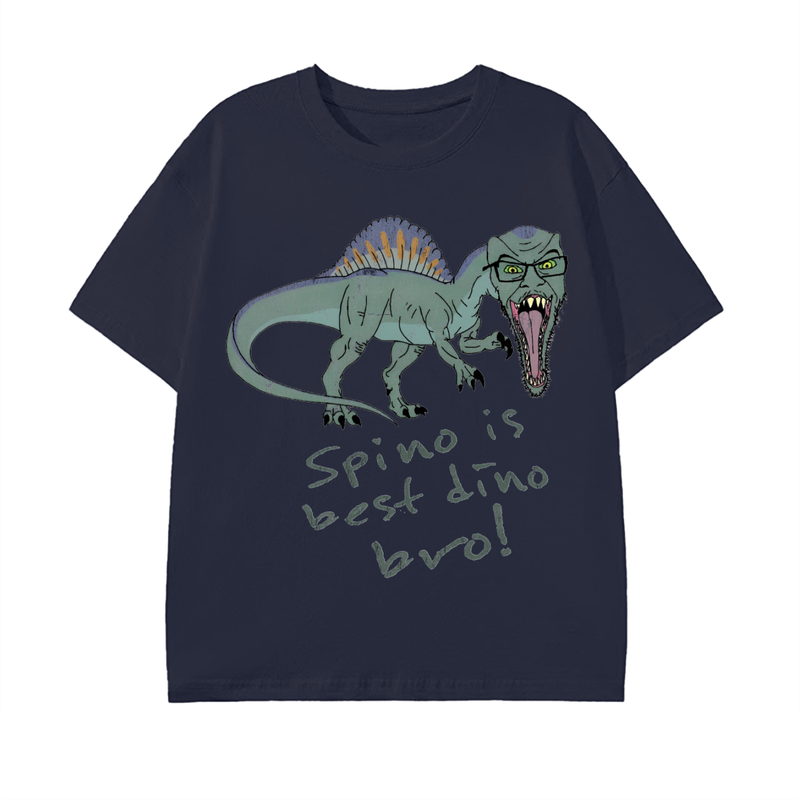 Spinosaurus Chud Cotton Unisex T-Shirt