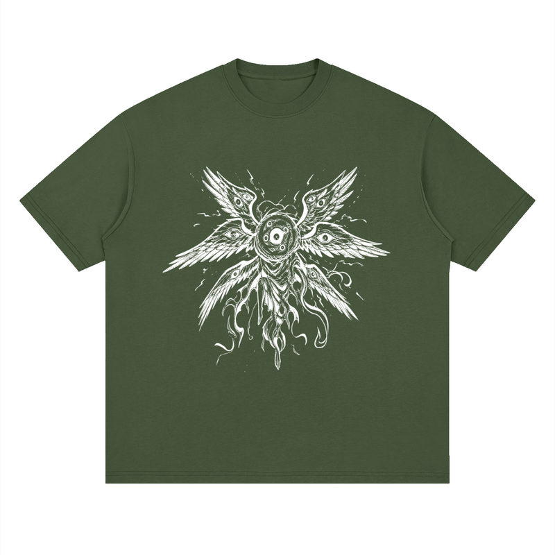 Angel Loose Drop Shoulder T-Shirt